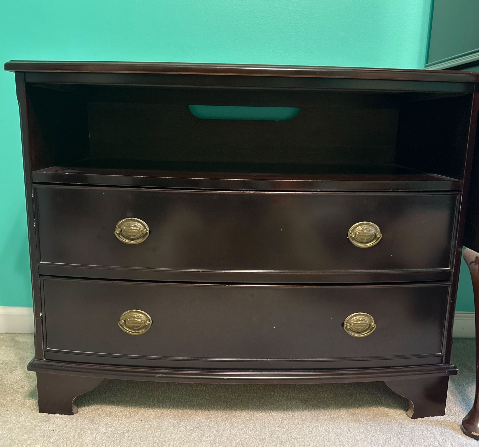 Bombay Company bow Front Chest