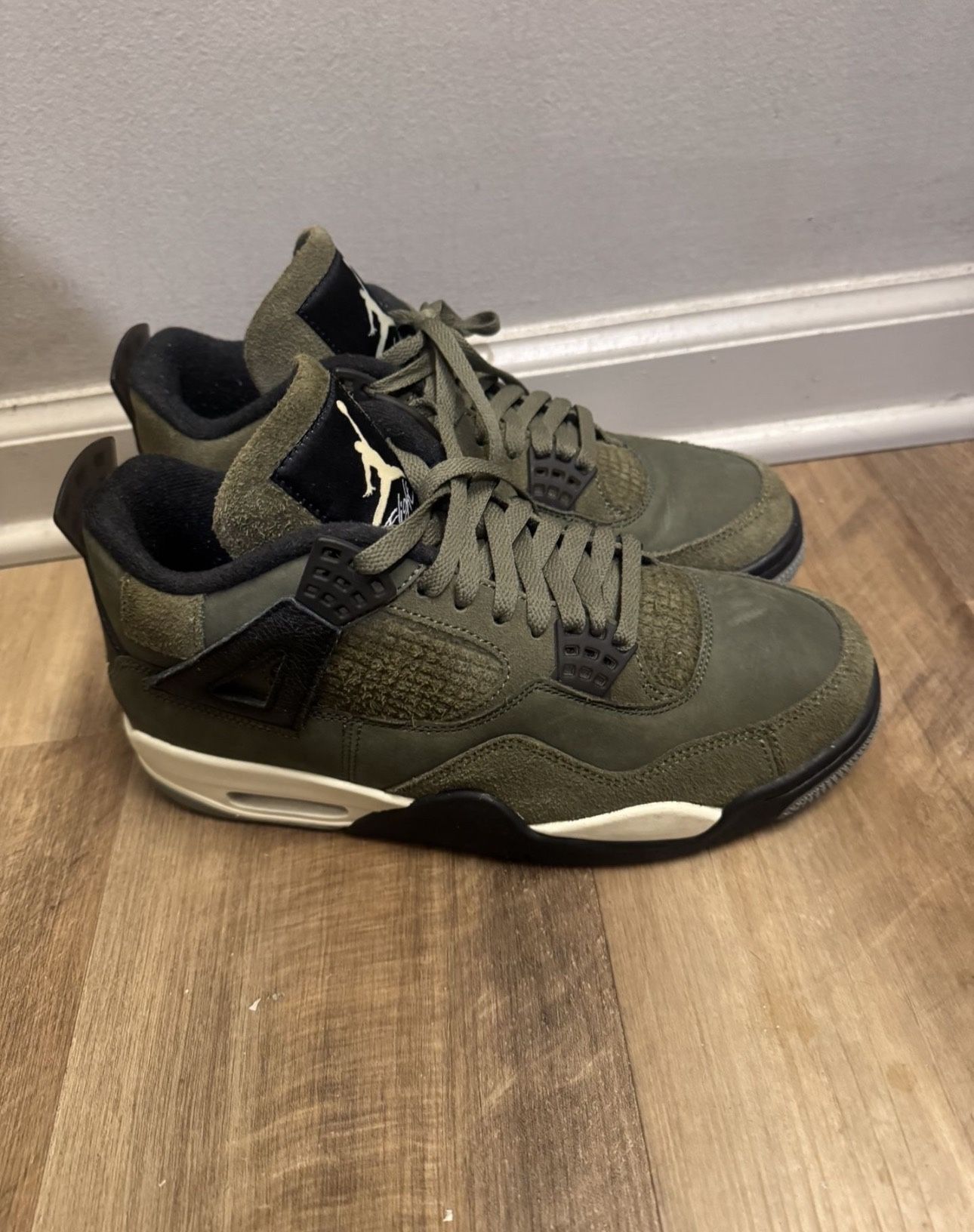 Jordan 4 Olive Green