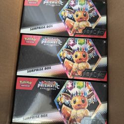 Pokémon Prismatic Evolutions Surprise Box