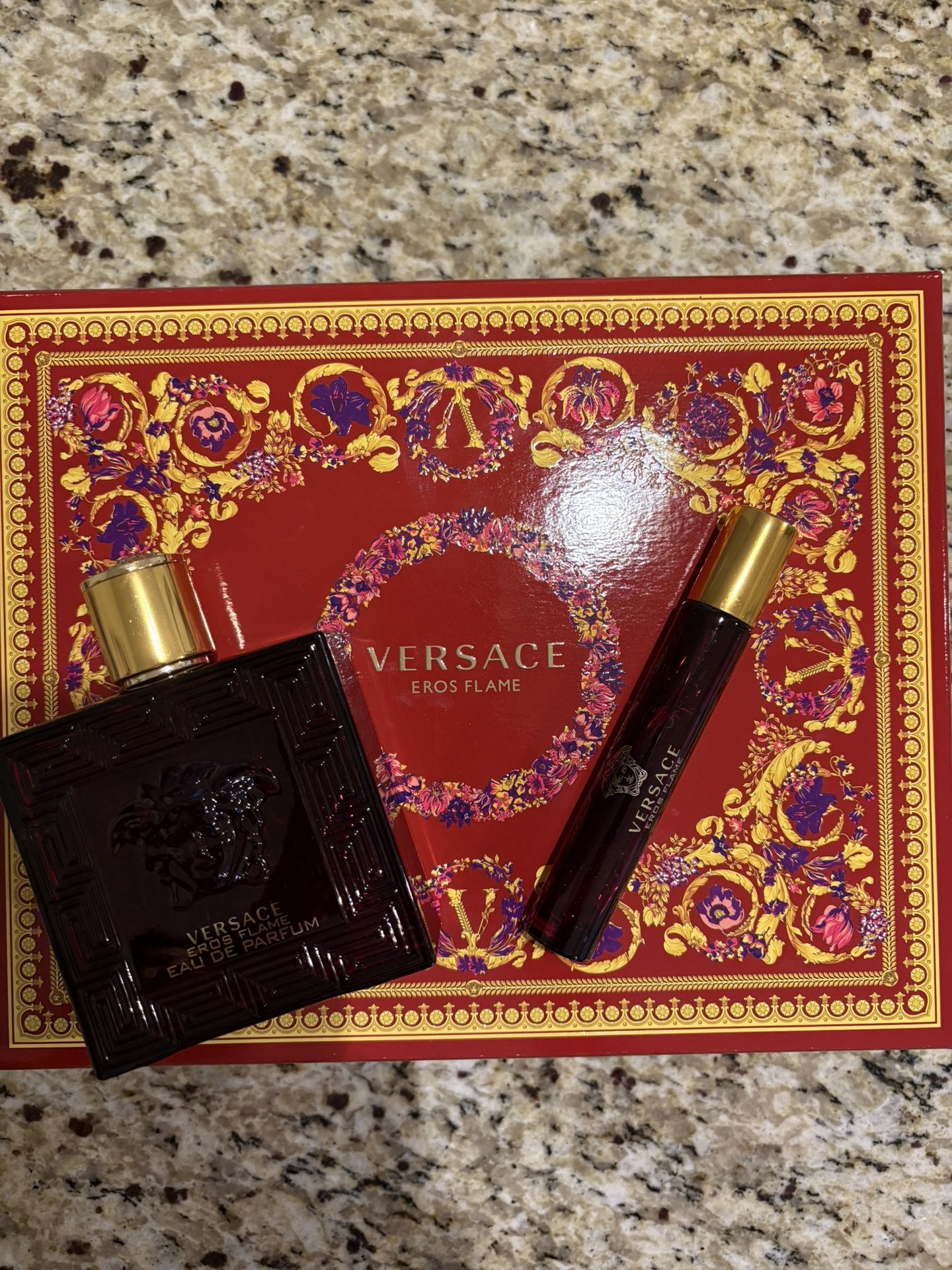 Versace Eros Flame 3 Pc Eau De ParFum 100ml