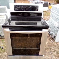 LG 5 Burner Electric Stove Stainless 