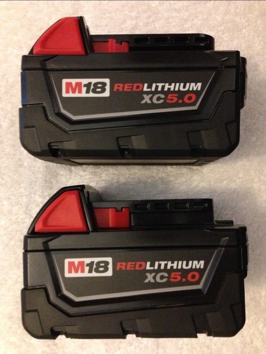 Genuine Milwaukee 48-11-1850 M18™ XC5.0 Extended Capacity Battery Pack