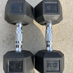 25lb Dumbbell Set