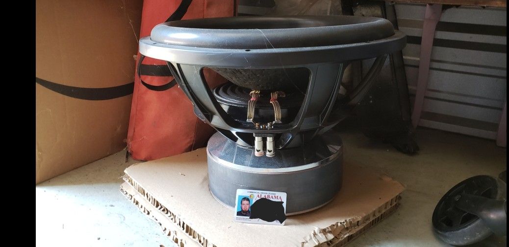 PSI PLATFORM 5 18" SUBWOOFERS X2