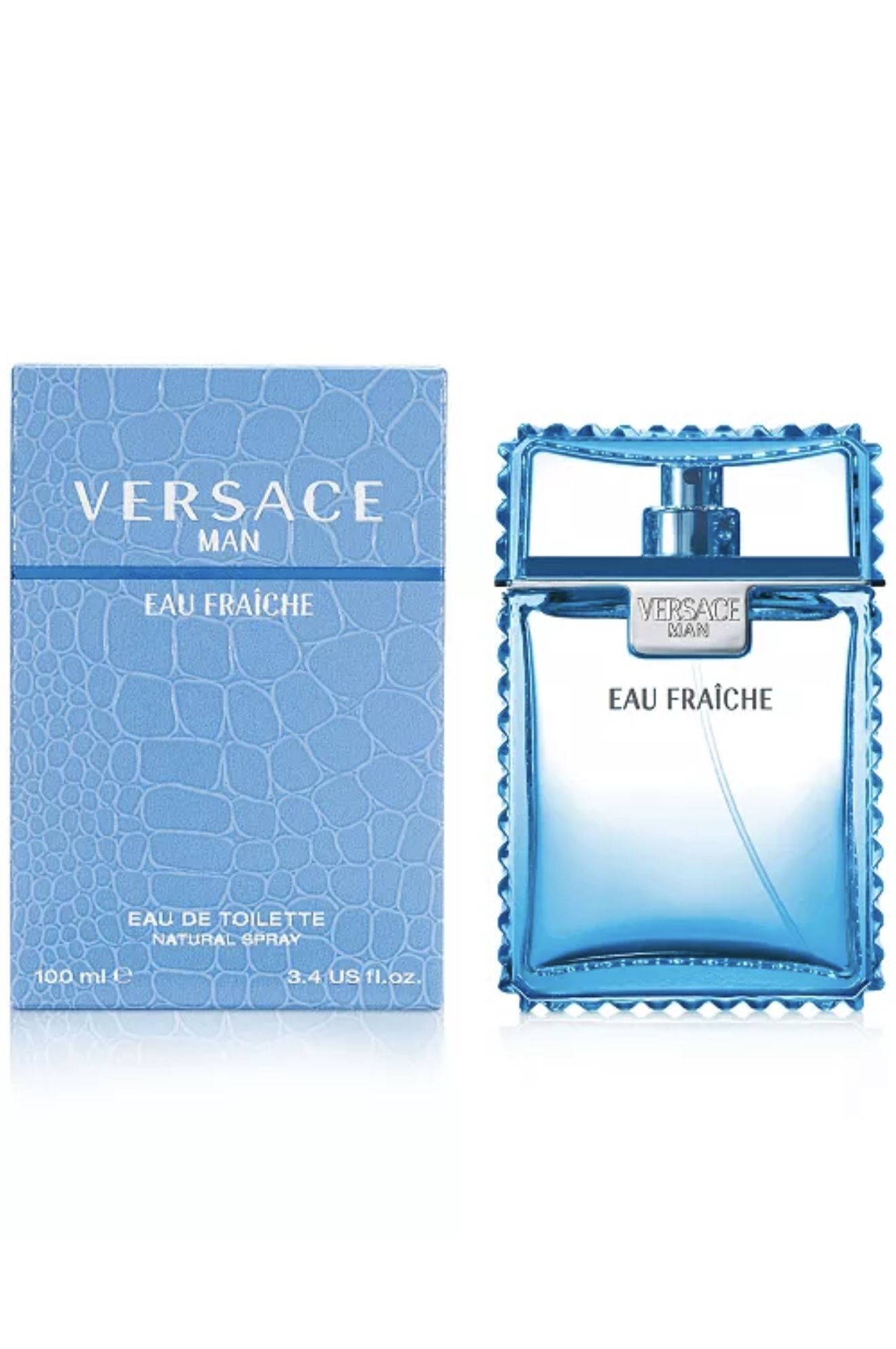 Versace Man Eau Fraiche Eau De Toilette 3.4oz