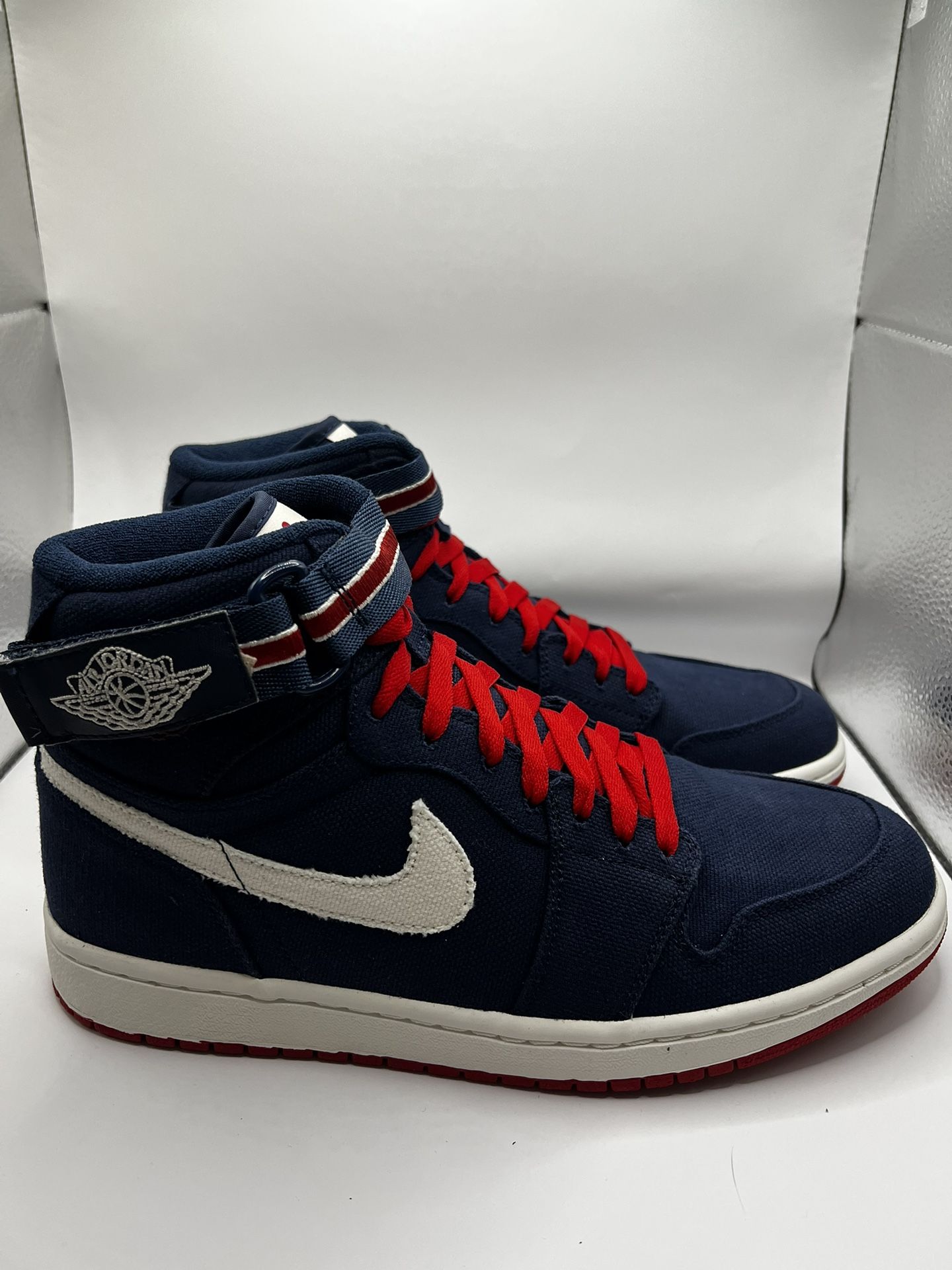 Jordan 1 High OG Strap Olympic Size 10 for Sale in Tacoma, WA - OfferUp