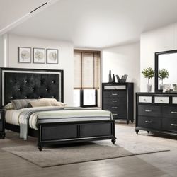 4 Pc Queen Bedroom Set