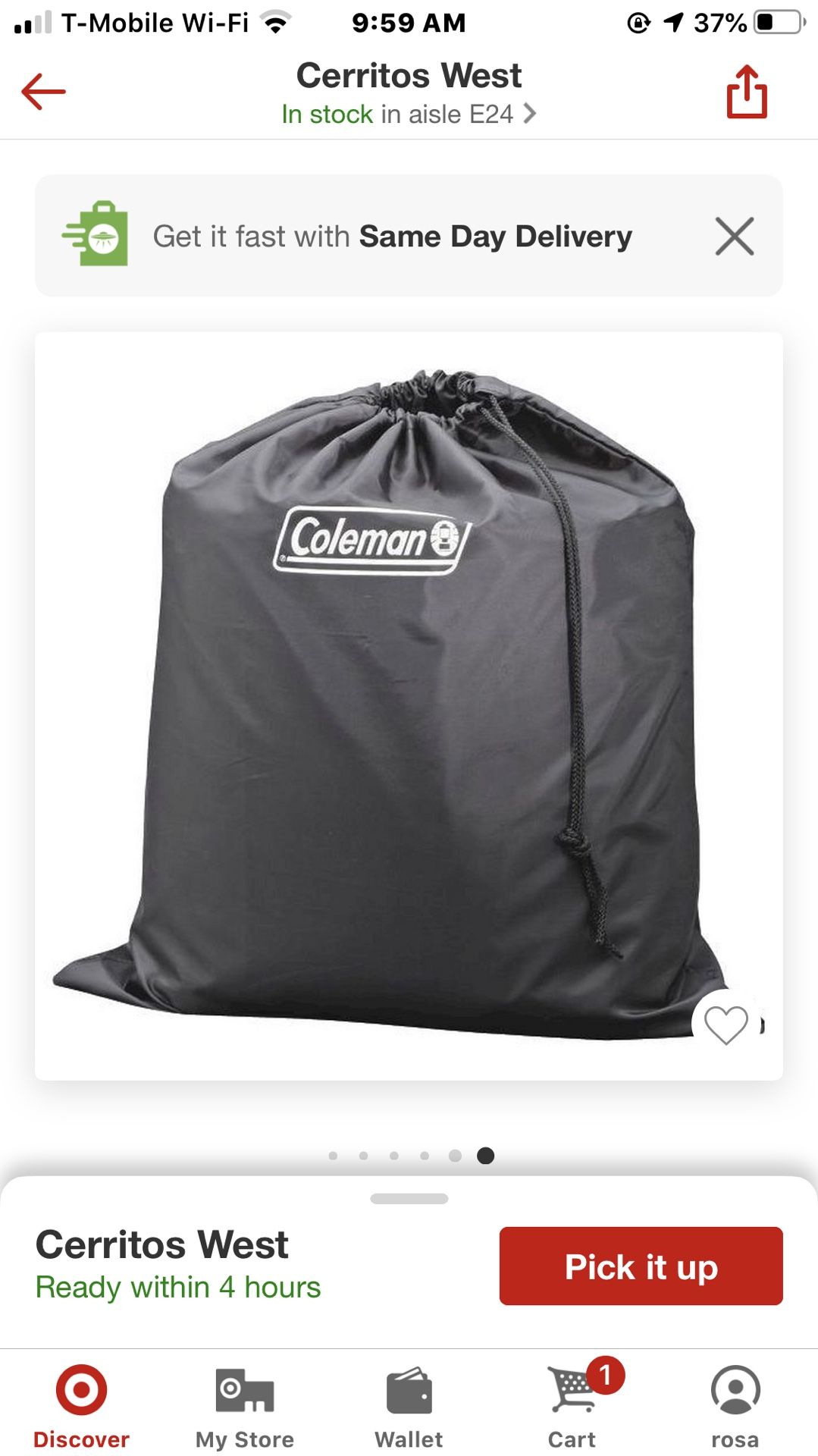 Coleman colchón inflable nuevo 🎯