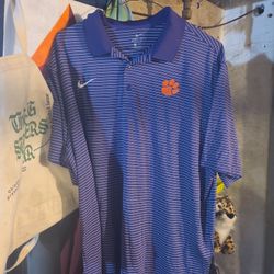 Nike CLEMSON SIZE XXL NCAA FOOTBALL GOLF