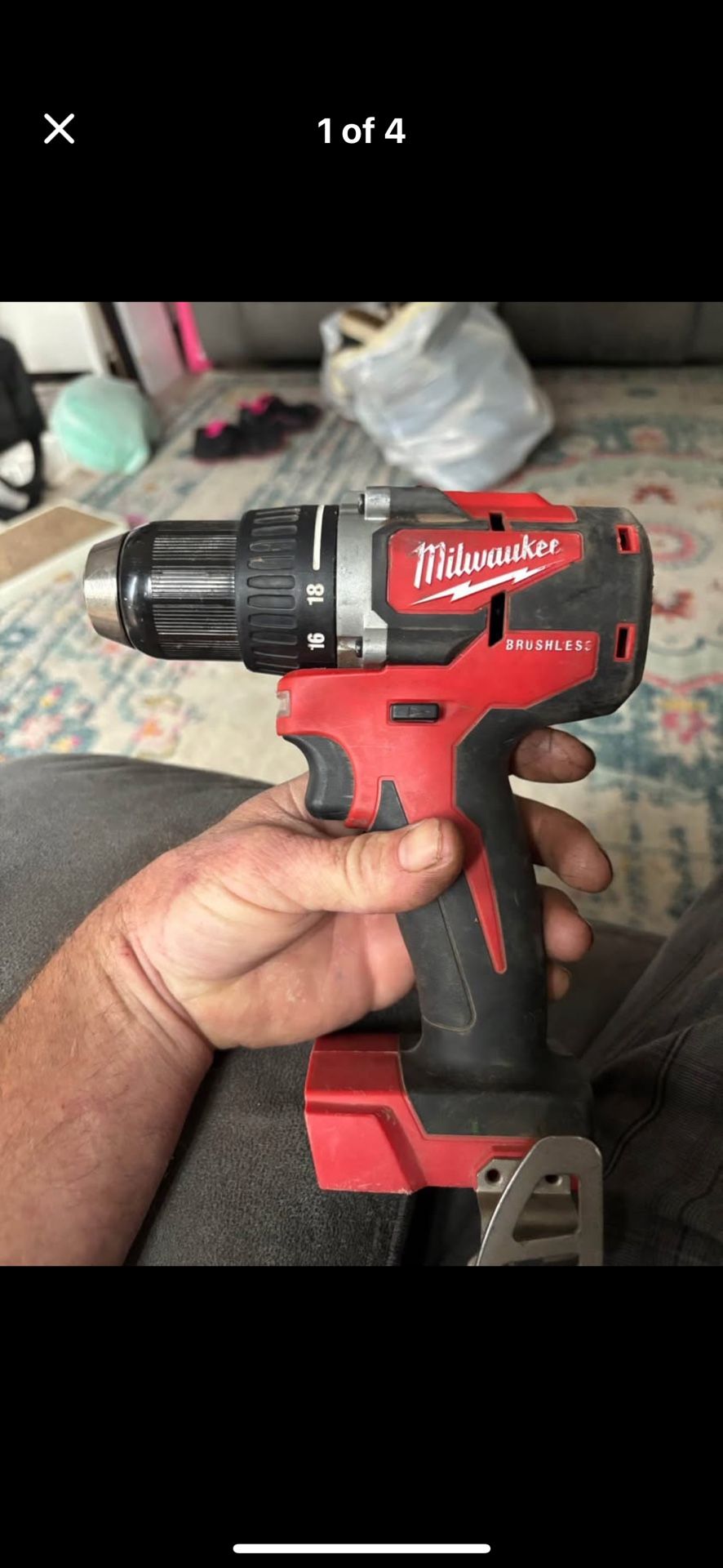 Milwaukee Brushless M 18 Drill Bare