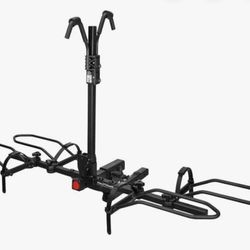 Fat Tire E-bike 2 Mountain Bicycle Rack Hitch Foldable 