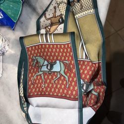 Beautiful silk equestrian scarves and twillys