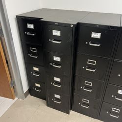 Black File Cabinets