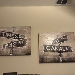Pictures On Canvas 30 W 23 In Tall Selling As pair