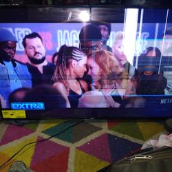 49 Inch Smart TV Has Crack