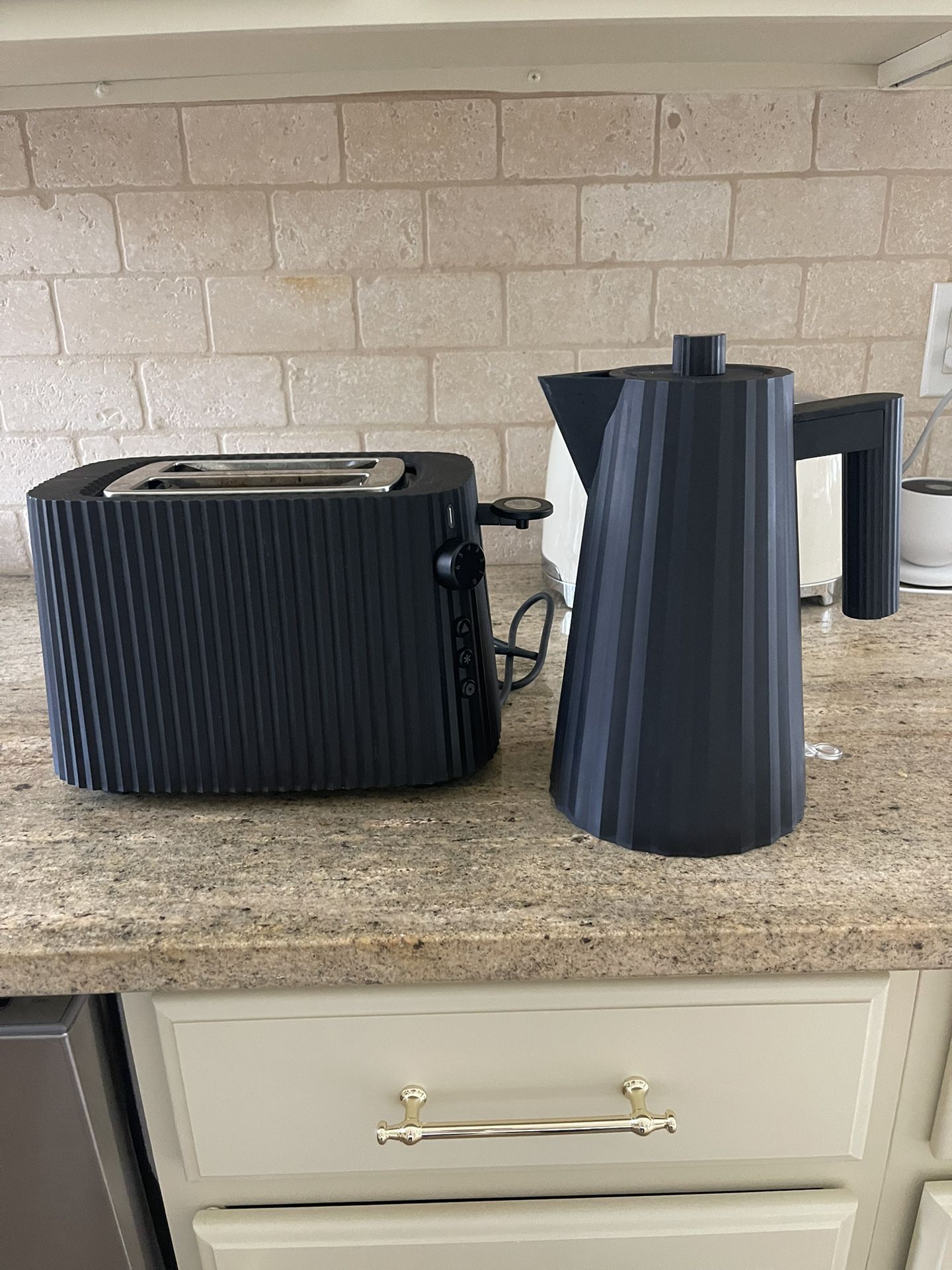 Alessi Kettle And Toaster