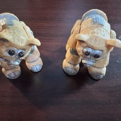 Vintage 1978  Battlestar Galactica Daggit Tan Mattel Action Figures