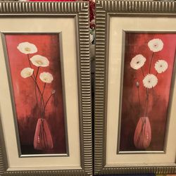 Set of 2 pictures—12.5” wide x 27.5” tall