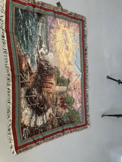 Thomas Kinkade Throw