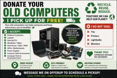 FREE COMPUTER RECYCLING
