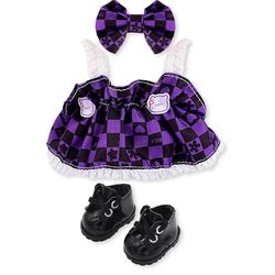 Brand: FXiaoy Handmade Clothes for 17cm Doll，Suitable for 17cm Doll Accessories, Cute Clothing, Cute Clothes for Dress up Unique Style- Purple Skirt +