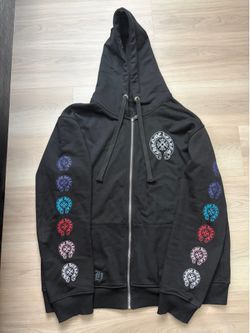 Chrome hearts multicolor horseshoe hoodie