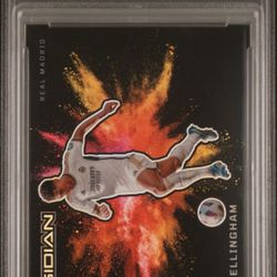 2023 Jude Bellingham Obsidian Black Color Blast PSA 10 Real Madrid