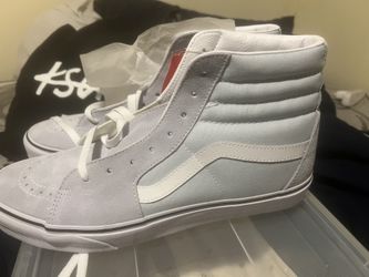 Powder Blue Vans Sk8 Hi Size 12