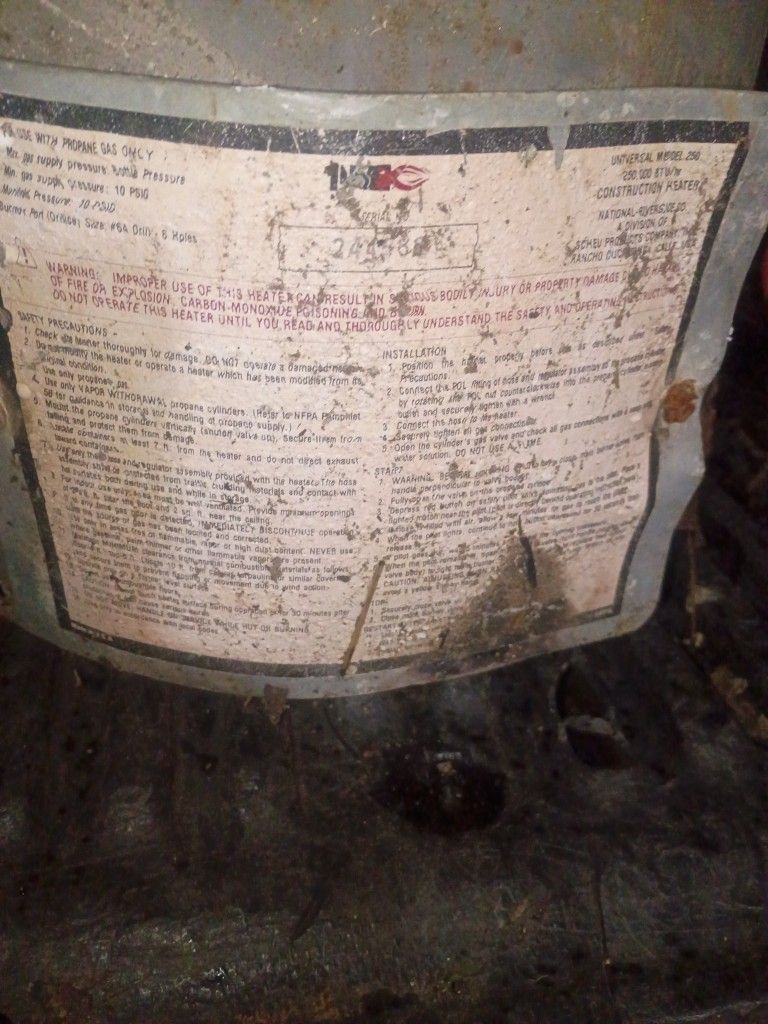 Propane Heater