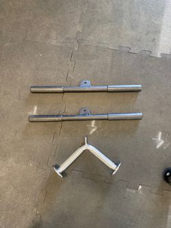 Straight push down bar and A bar