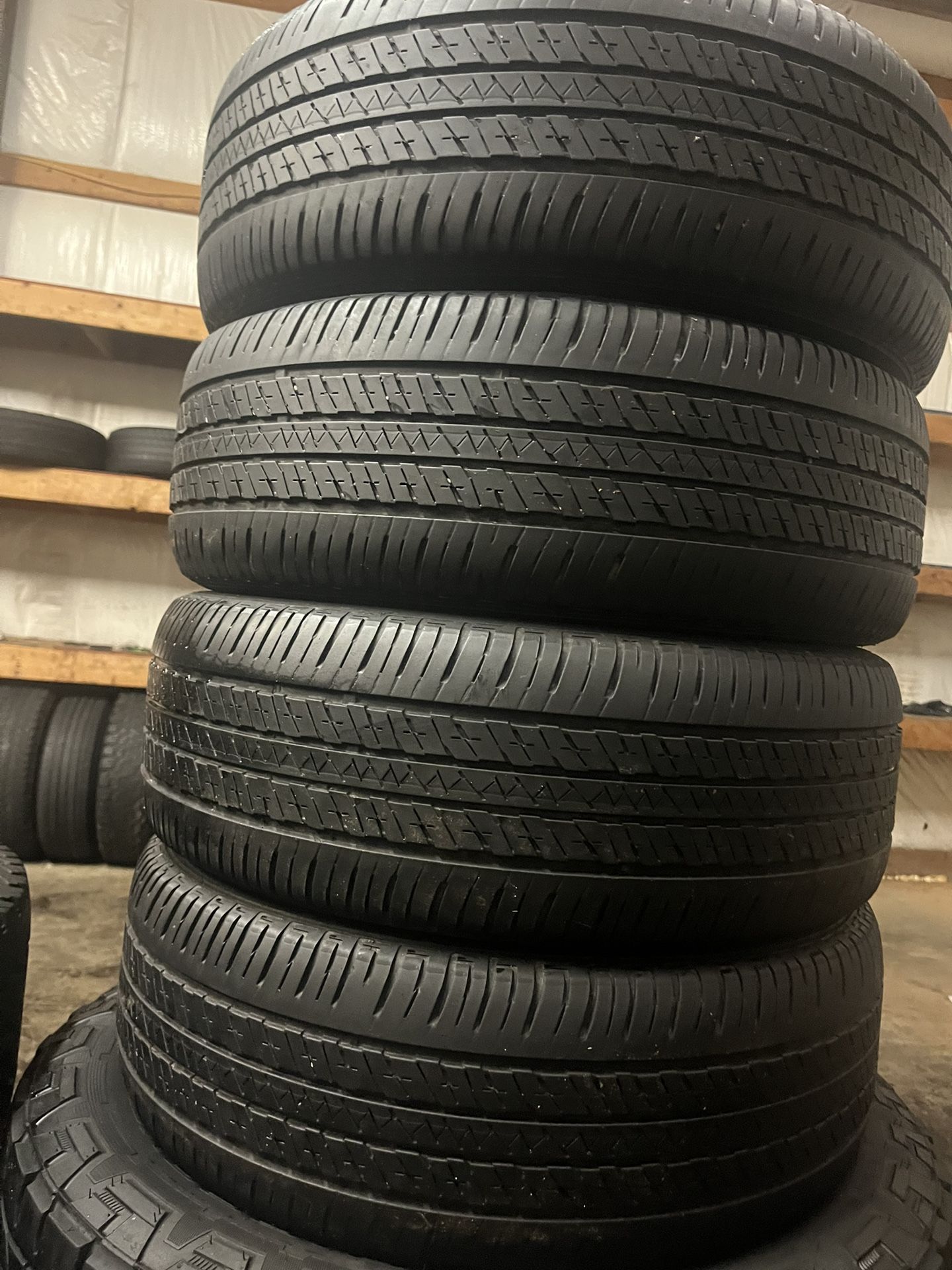 205 60 16 BRIDGESTONE ECOPIA MATCHING SET $200 for the set