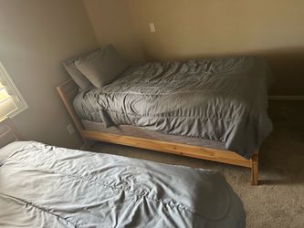 Twin bed frames - wood