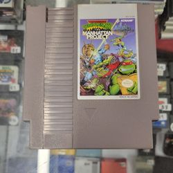 Teenage Mutant Ninja Turtles III The Manhattan Project for Nintendo NES