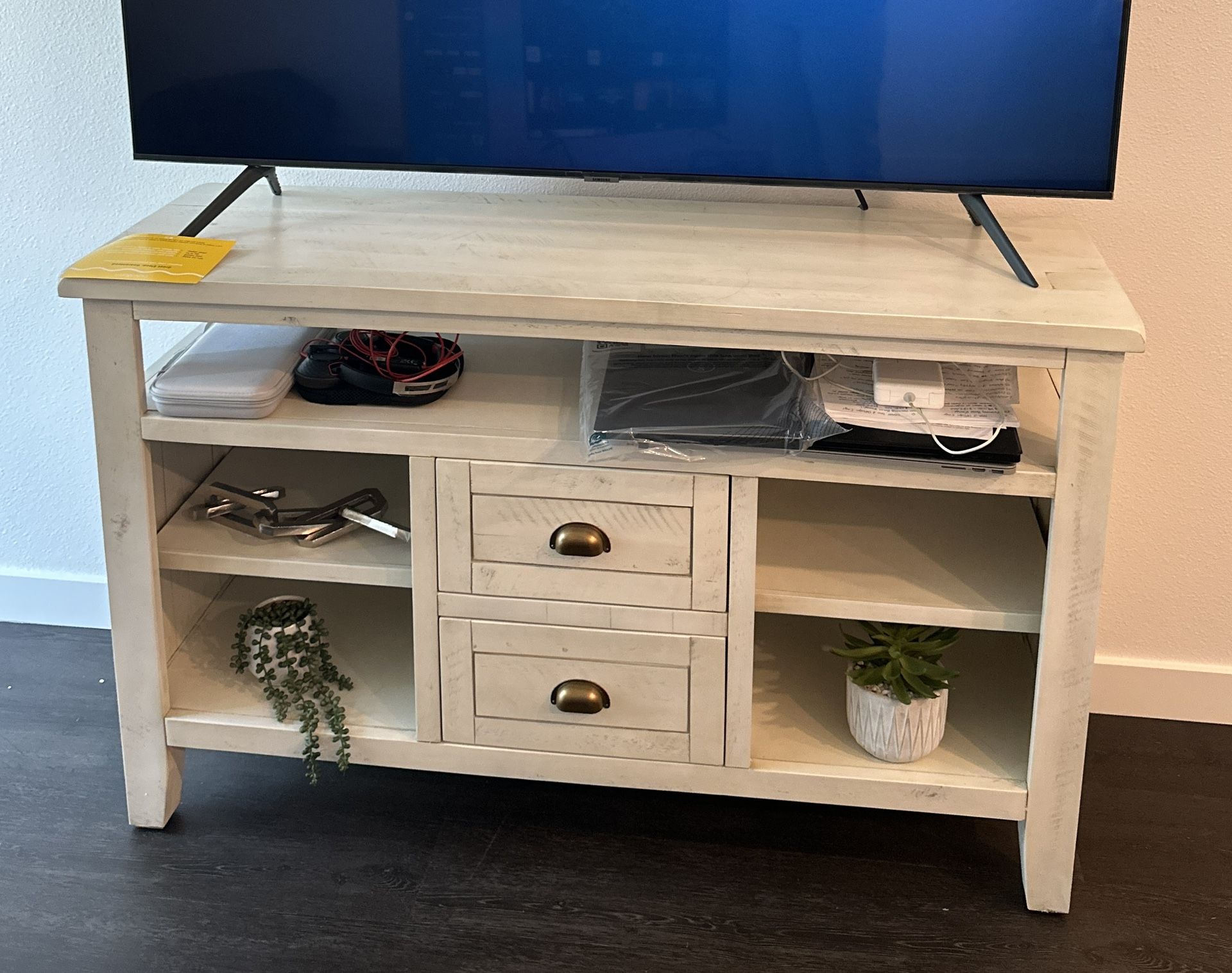 TV Stand, White