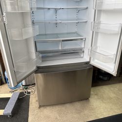 French door fridge with freezer insignia NS-RFD26SS9