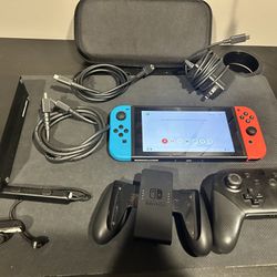 Nintendo Switch With Extras 