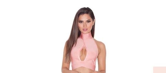 Blush Pink Cropped Top