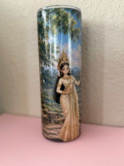 Cambodian Lady at the Angkor Wat - 20oz Tumbler