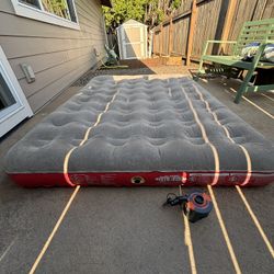 Coleman 2 Person Air Mattress And Air Pump
