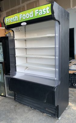 True - grab and go - open deli - refrigerator- fridge - self contained