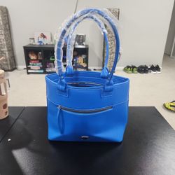 Blue Handbag/Purse 