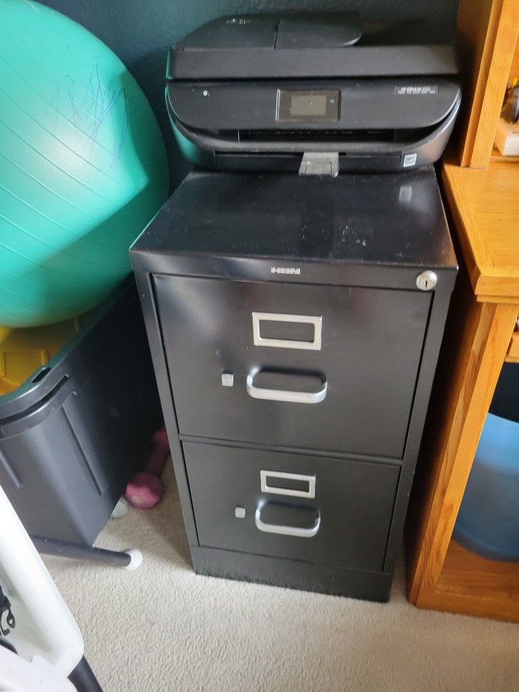 Is file cabinet And printer