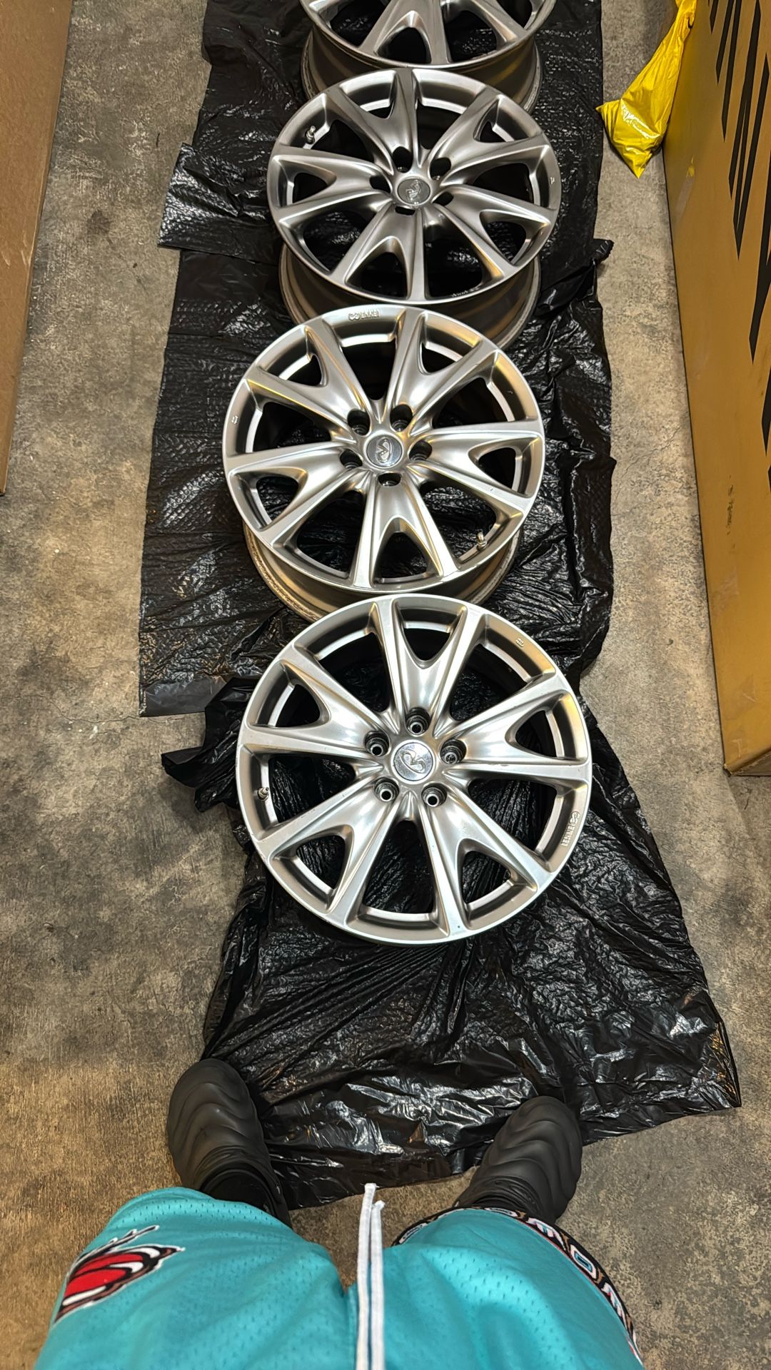 Infiniti G37 2009-2013 OEM Hyper Enkei Stamped(Rims)