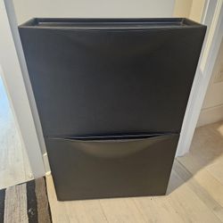 Shoe Cabinet/File Cabinet (2 Pack)