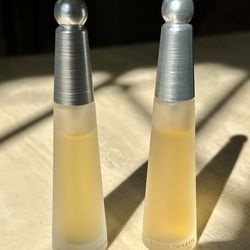 L’EAU D’ISSEY floral perfume ~ 2X travel size .33ml EDT