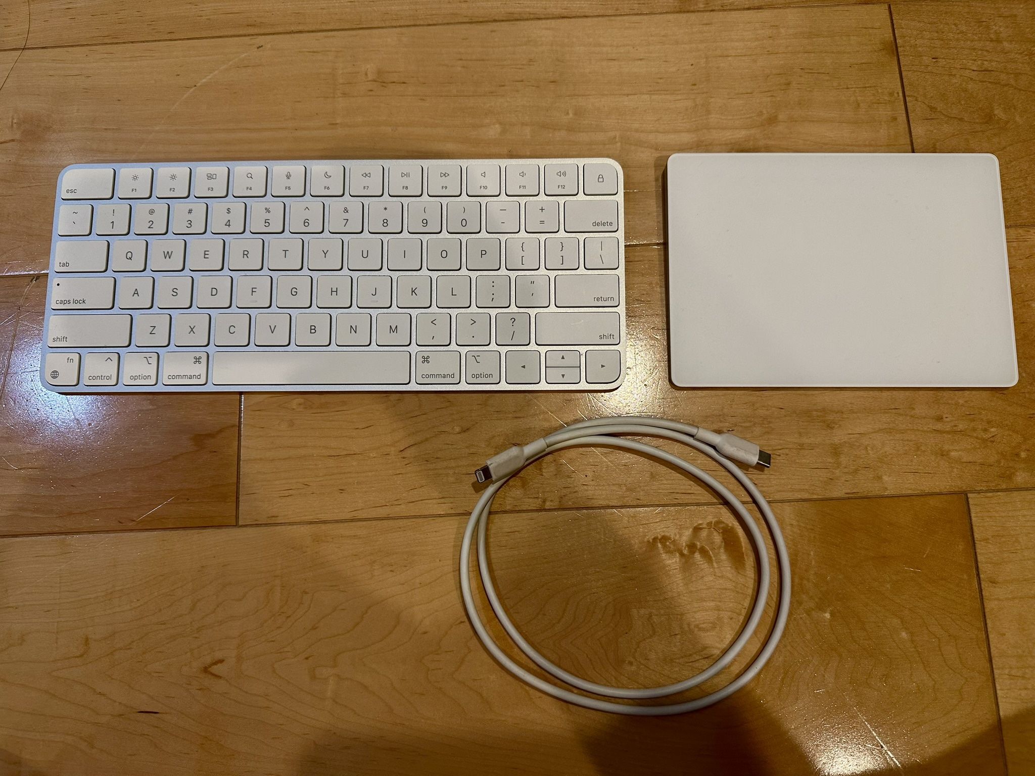 Apple Magic Keyboard and Trackpad set