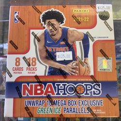 2021-22 Panini Hoops NBA Basketball Fanatics Exclusive Factory Sealed Mega Box