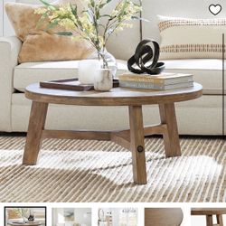 Pottery Barn 44” Round Coffee Table 