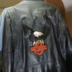 Harley Jacket With Patch