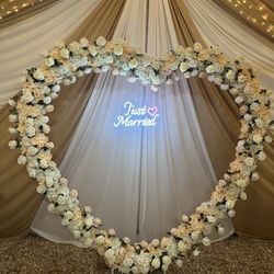 Heart Arch With The Sign 